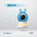 Powerology Monitor & App Baby Camera - Blue/Pink