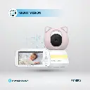 Powerology Monitor & App Baby Camera - Blue/Pink