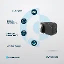 Powerology Gan Dual Port Wall Charger - Black