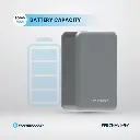 Powerology 30000mAh MagSafe Aluminum Power Bank - Dark Gray