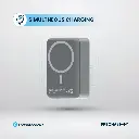 Powerology 30000mAh MagSafe Aluminum Power Bank - Dark Gray