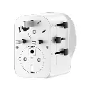 Powerology Universal Travel Adapter 2300W - White