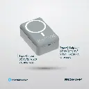 Powerology 30000mAh MagSafe Aluminum Power Bank - Dark Gray