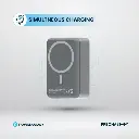 Powerology 30000mAh MagSafe Aluminum Power Bank - Dark Gray