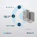 Powerology 30000mAh MagSafe Aluminum Power Bank - Dark Gray