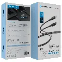 Powerology Power Sync Weave PD 30W USB-C to Lightning 3m Cable - Gray