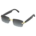 Powerology Cannes Smart Audio Sunglasses - Gold/Black