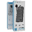 Powerology 6AC 2990W Power Strip PD 20W - Black
