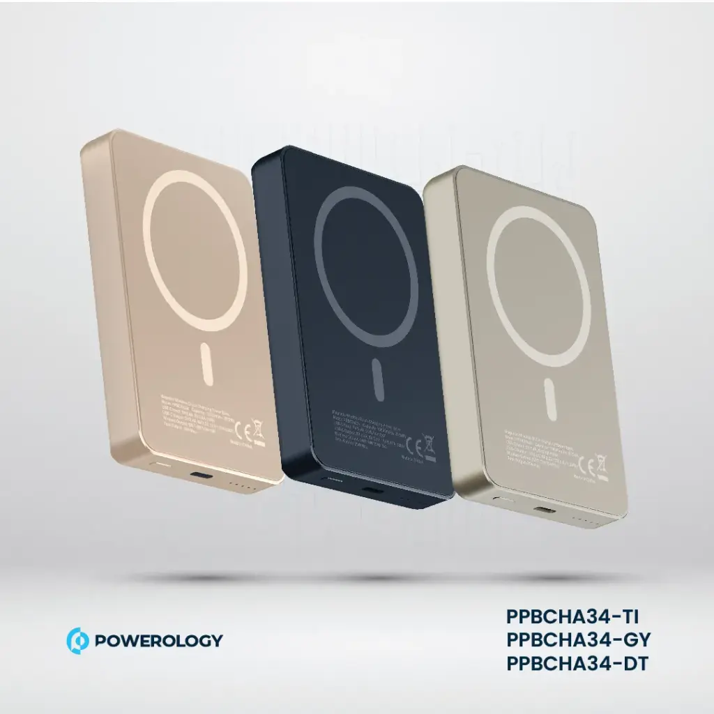 Powerology 10000 mAh 20W PD & 15W Magsafe Powerbank
