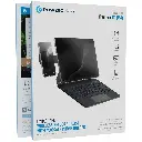Powerology DynaBoard Wireless Keyboard Case With MagSafe Phone Holder for iPad 11"(M4) - Black