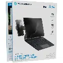 Powerology DynaBoard Wireless Keyboard Case With MagSafe Phone Holder for iPad 13"(M4) - Black