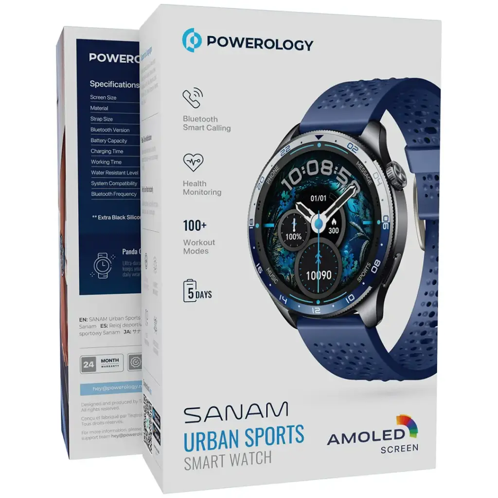 Powerology Sanam Urban Sports Smart Watch (4).webp