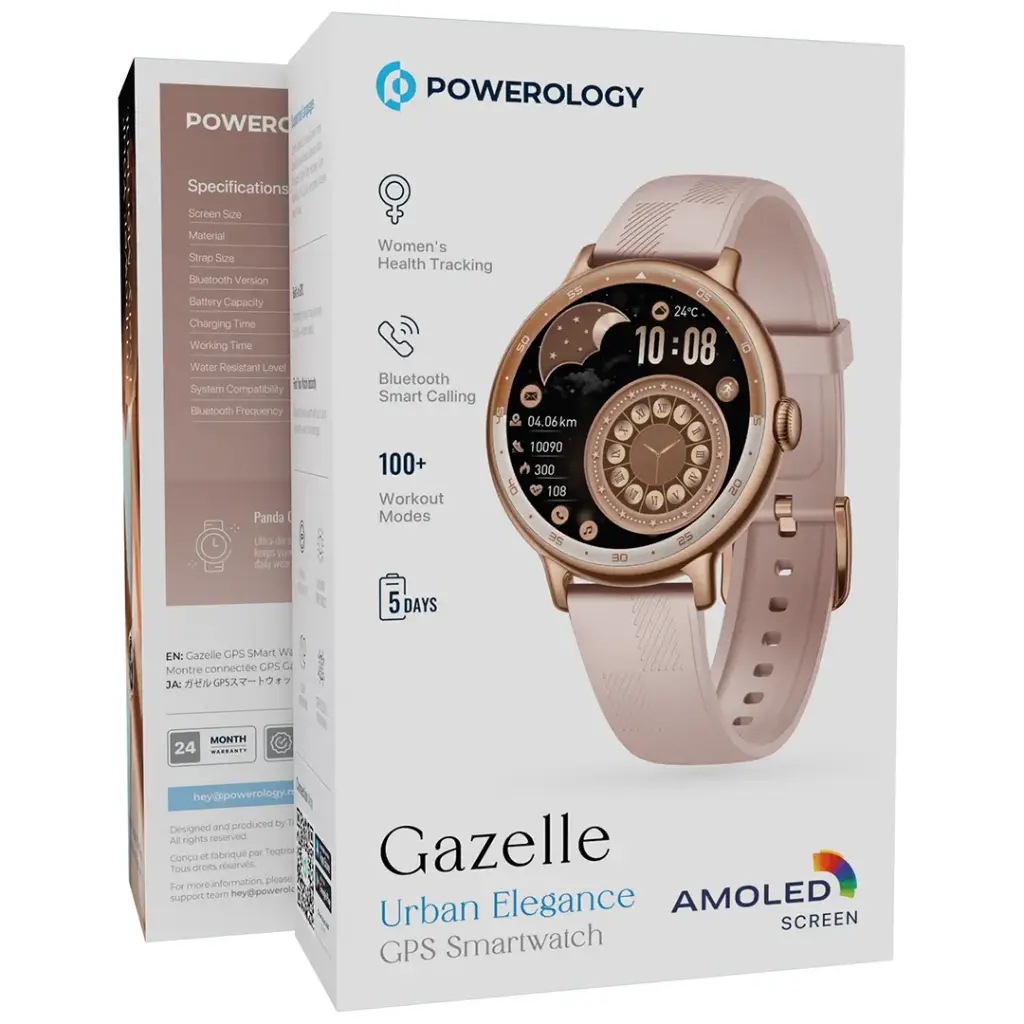 Powerology Gazelle Urban Elegance GPS Smart Watch (5).webp