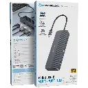 Powerology 12-in-1 USB-C Multi-Port HUB - Gray (4).webp