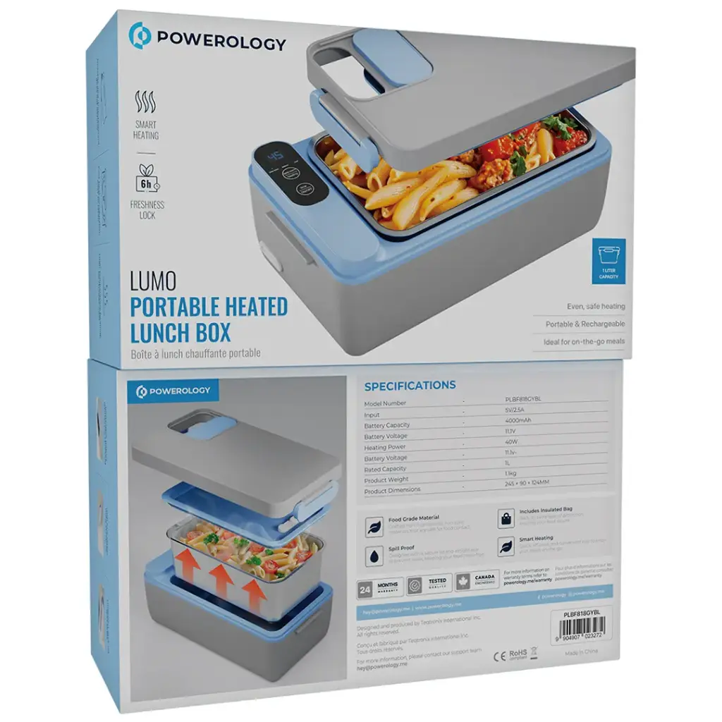 Powerology Lumo Portable Heated Lunch Box3.webp