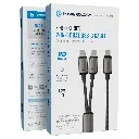 Powerology Zinco Series 2-IN-1 Dual USB-C Cable 3.webp