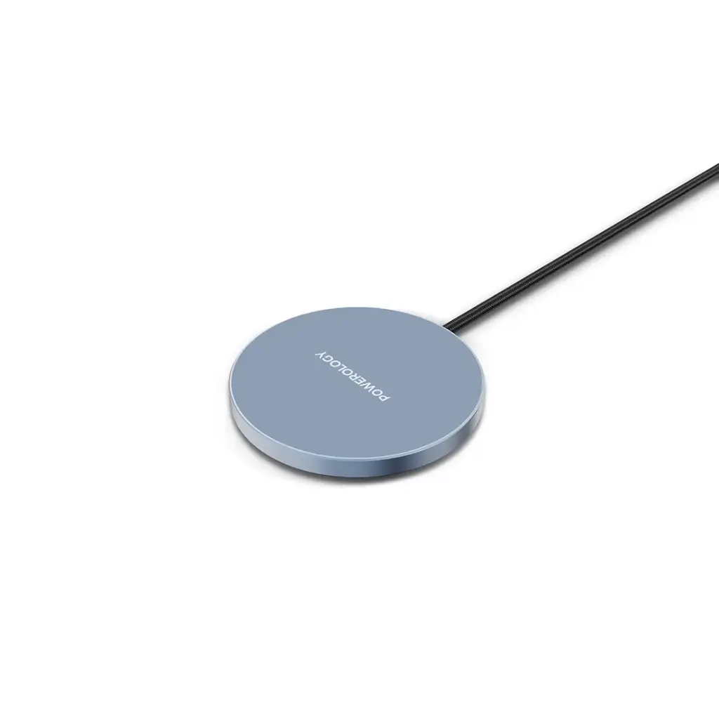 Powerology Elero Magnetic Wireless Charger - Gray5.webp