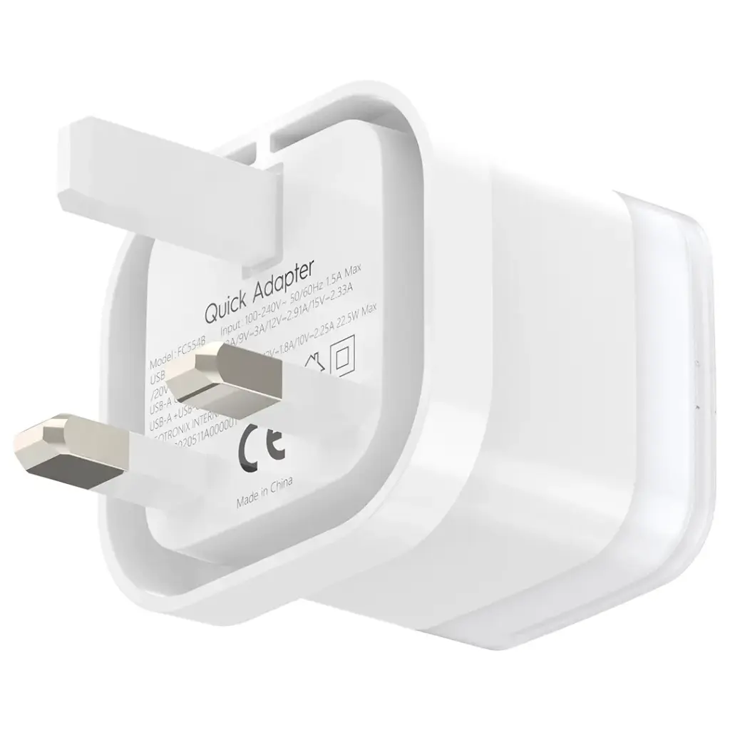 Powerology Lunex Series Fast Charging Adapter WH4.webp