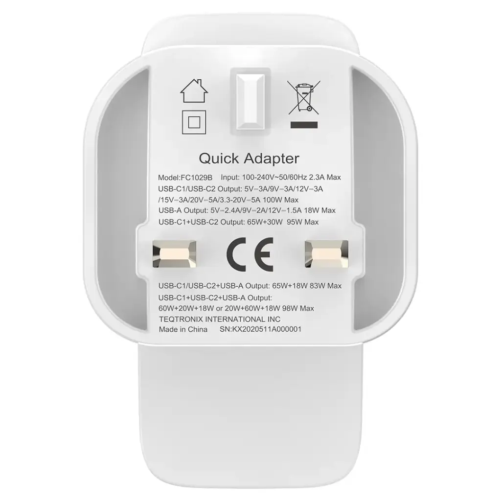 Powerology Lunex Series Fast Charging Adapter PD 100W3.webp