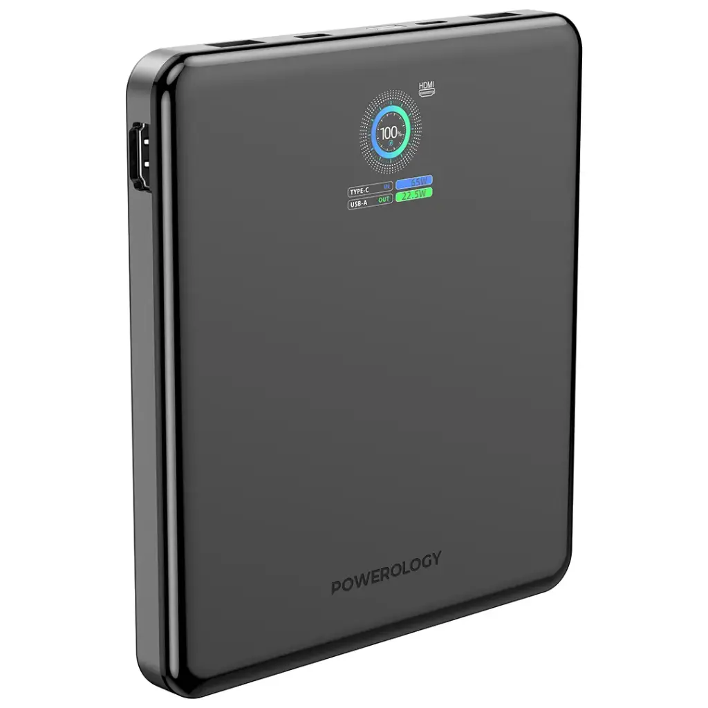 Powerology VoltStream 20000mAh Power Bank - Black8.webp