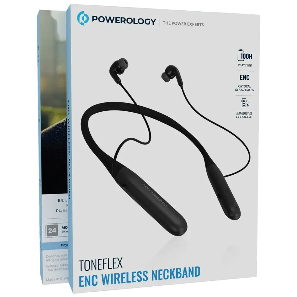 Powerology Toneflex ENC Wireless Neckband5.webp