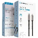 Powerology USB4 Braided USB-C To USB-C Cable - Black.webp