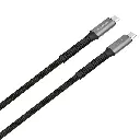 Powerology USB4 Braided USB-C To USB-C Cable - Black3.webp