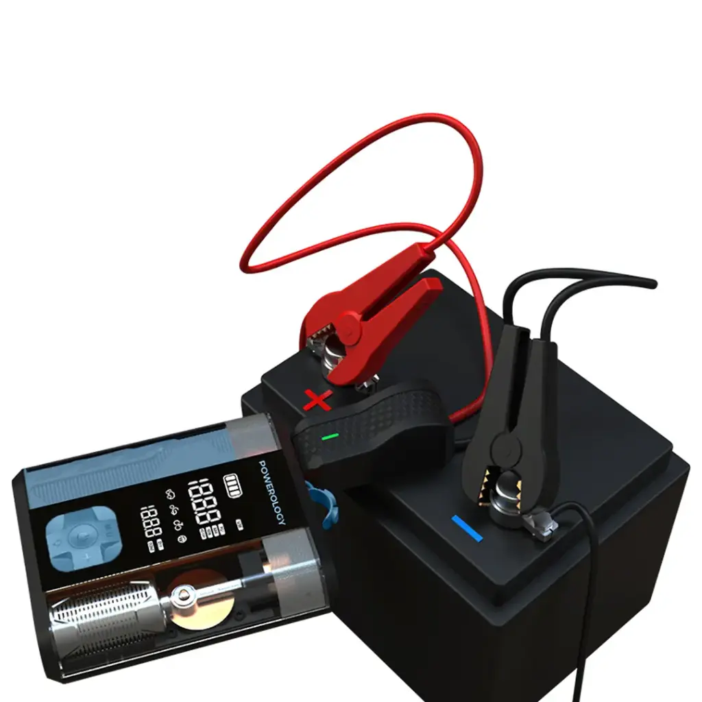 Powerology 3-In-1 Jump Starter & Tire Inflator5.webp