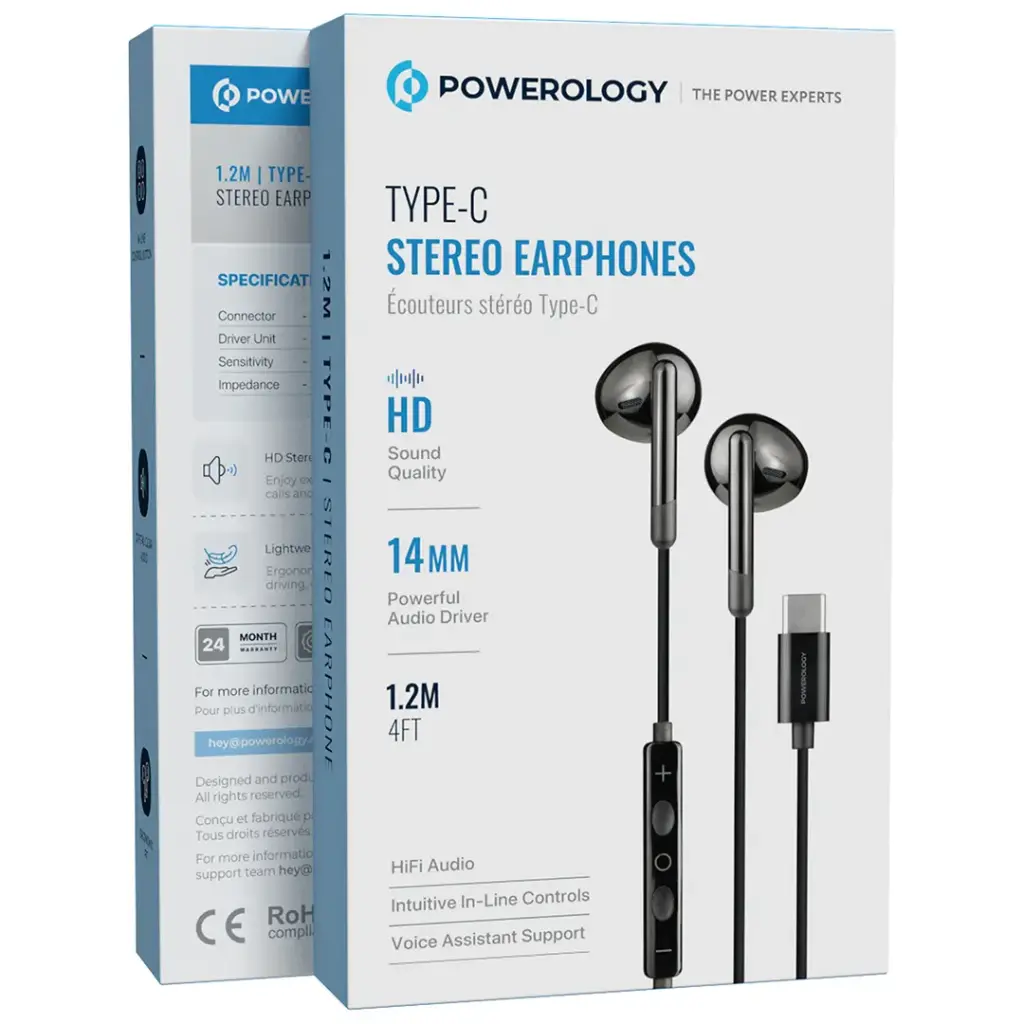 Powerology Type-C Stereo Earphones3.webp
