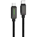 Powerology 60W Braided USB-C to USB-C Cable - Black2.webp