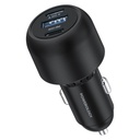 Powerology Ultra-Quick Car Charger 130W with 0.9m/3ft Type-C To Type-C Cable