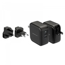 Powerology Dual Port World Travel Kit Charging Adapter