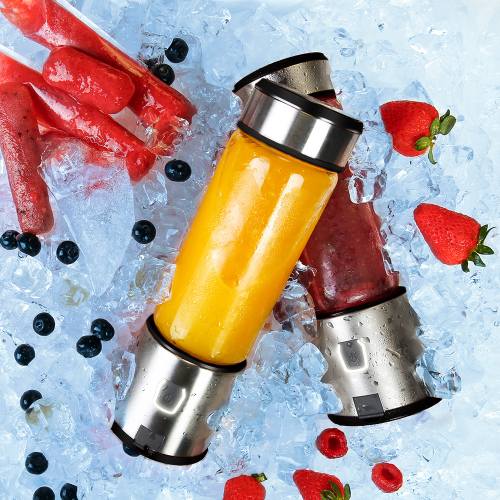 Powerology 6 Blades Portable and Rechargeable Juicer and Blender