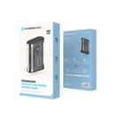 Powerology Crystalline Series Powerbank 10000mAh PD 35W - Transparent/Grey