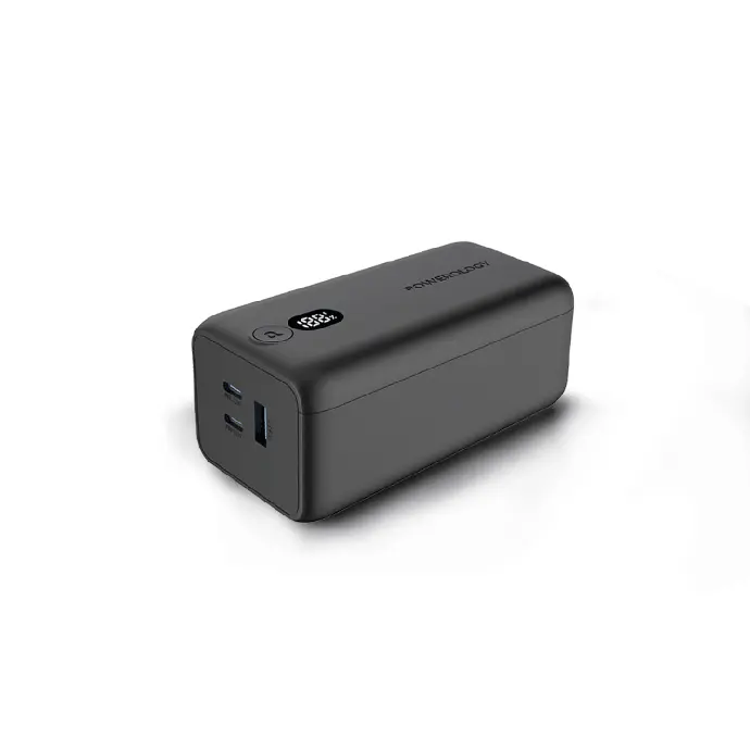 Powerology 20000mAh 65W Onyx Power Bank - Black