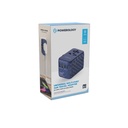 Powerology Universal Multi-Port Travel Adapter PD 65W ( 3X Type-C / 2X USB-A Ports )