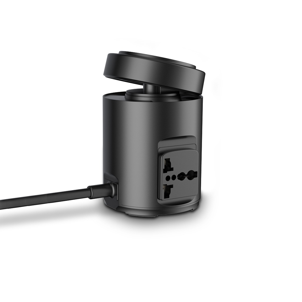 Powerology Power Hub Magsafe Power Hub USB-C PD65W Black [PWCUQC014]