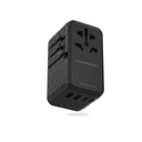 Powerology Cables And Chargers 4 Port Universal GaN Super Charger Super Compact Black [P100WPDBK]