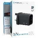 Powerology Volt-X 100W Multi-Port Gan Wall Charger - Black2.webp