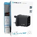 Powerology Volt-X 67W Multi-Port Gan Wall Charger - Black.webp