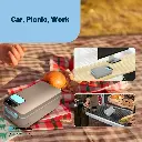 Powerology Lumo Portable Heated Lunch Box - Gray Blue5.webp