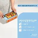 Powerology Lumo Portable Heated Lunch Box - Gray Blue2.webp