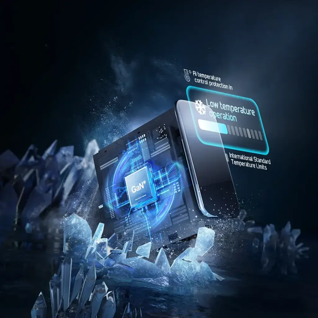 Powerology Voltflow GaN Charger PD 140W - Black6.webp