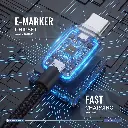 Powerology Argos Dual USB-C Cables with Connector - Grey.webp