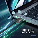 Powerology Argos Dual USB-C Cables with Connector - Grey2.webp