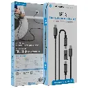 Powerology Argos Dual USB-C Cables with Connector - Grey5.webp