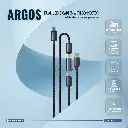 Powerology Argos Dual USB-C Cables with Connector - Grey4.webp