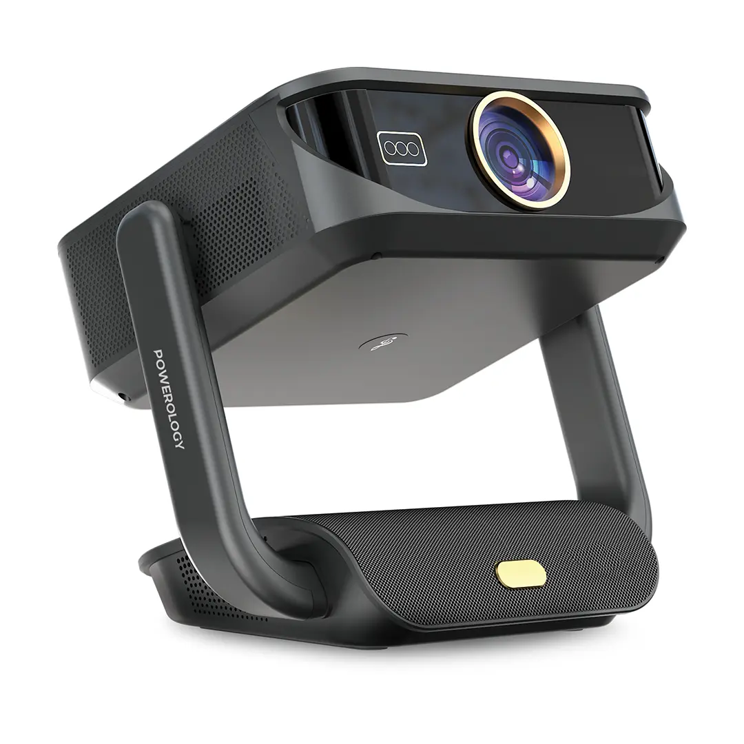 Powerology Pharos Projector with Touch Screen - Gray