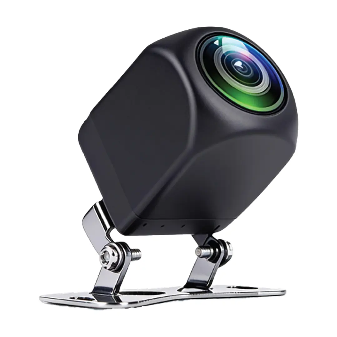 Powerology Sentra Dash Camera with 4 Lenses and GPS - Black