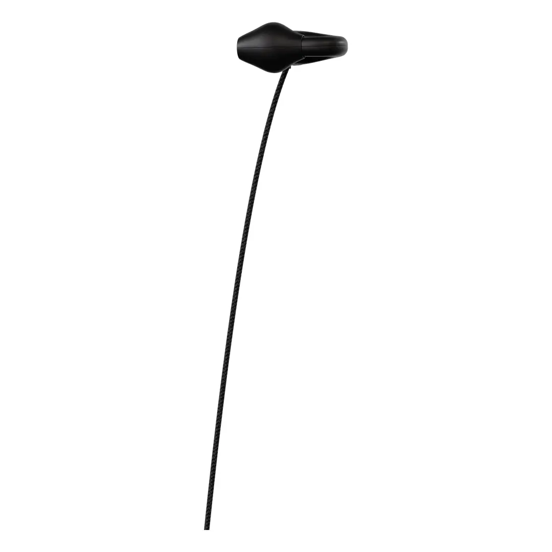 Powerology Clip-On USB-C Wired Earphones - Black